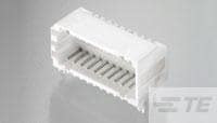 Listwa stykowa PCB 22-pinowe AMP CT raster: 2 mm Kąt prosty 2-rzędowe TE Connectivity Płyta125 V W osłonie