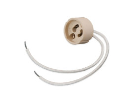 Oprawka porcelanowa GU10 LED/halogen 2A 250V D.3187 PAWBOL