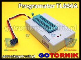 Programator TL866A USB uniwersalny z podstawką ZIF40 + ICSP do programowania w układzie