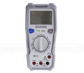 MM65C - Multimetr cyfrowy z ręczną zmianą zakresów pomiarowych True RMS