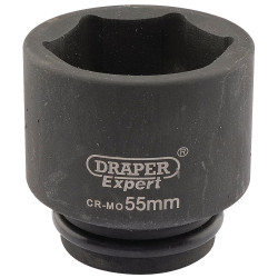Draper Expert 05036 Expert 55mm 3/4&quot; Square Drive Hi-Torq&#xAE; 6 Point Impact Socket