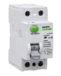 NOARK Wyłącznik różnicowoprądowy 1-faz 2P 40A 30mA 6kA TypA(108350)
