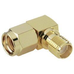 BKL 0419111 SMA Adaptor SMA Reverse Male to SMA Female 90&#xB0;