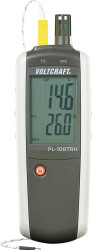 Higrometr z pomiarem temperatury VOLTCRAFT PL-100TRH