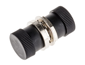 Adapter światłowodowy typ FC do FC Simplex Wielomodowy Czarny RS PRO