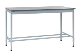 Stół warsztatowy szer. 1500mm Tak maks. obciążenie: 300kg Stół warsztatowy z regulacją wysokości dł. 840mm wys. 600mm