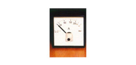 Amperomierz analogowy panelowy AC zakres 0/150/300A For 150/5A CT wysokość wycięcia: 72mm wartość 0/150/300A For 150/5A