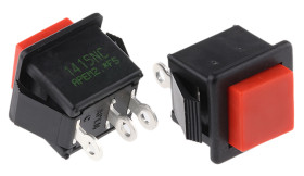 Nasadka przełącznika Chwilowy SPDT, montaż panelowy APEM