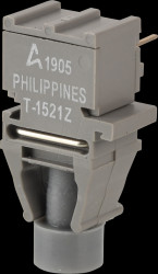 HFBR-2521Z Fibre optic receiver module, 600nm, 5 MBd, horizontal, HiPer-Ver