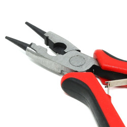 Round Nose Pliers with Cutting Edge