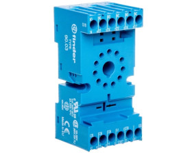 Gniazdo do przekaźników serii 60.13 88.02, modułów czasowych 86 90.03SMA