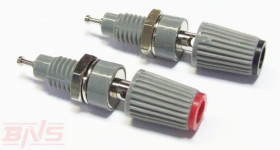 LAG46 gniazdo bananowe lutowane (komplet - 2 szt)