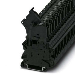 Kostka zaciskowa na szynie DIN Phoenix Contact poziomy: Pojedynczy 10AWG UT 6.3A
