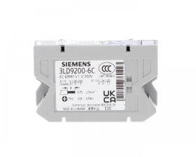 Styki pomocnicze 2Z do rozłączników 3LD2 montowanych na płycie montażowej w obudowach modułowo 3LD9200-6C