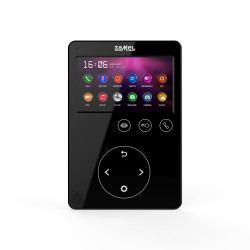 Wideodomofonowy monitor 4,3" z dotykowymi przyciskami czarny VP-817B ENTRA