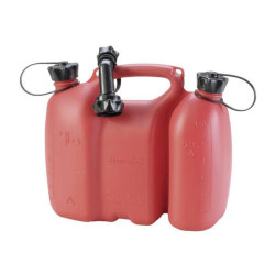 H&#xFC;nersdorff 804000 Twin Canister 4.5L for Chainsaw Fuel &amp; Mix