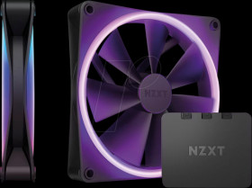 RF-D14DF-B1 NZXT F140 RGB DUO double pack, 140 mm PWM black