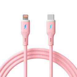 Kabel USB Akyga AK-USB-71 USB-C / Lightning 2.0 1m 30W-róż.