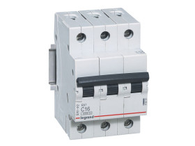 Wyłącznik nadprądowy C 16A 3P 6kA RX3 419235 LEGRAND