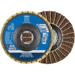 PFERD 44694211 POLIVLIES-FANS Grinding plate 125 mm 5 pcs universal use