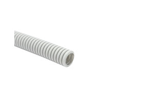 Peszel rura karbowana 16mm 320N szary samogasnący (krążek 50mb) RKLS16-50 ELMARK