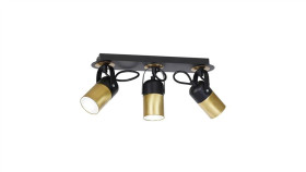 Lampa Sufitowa Wilson Black 3Xgu10 Mlp4852 Milagro