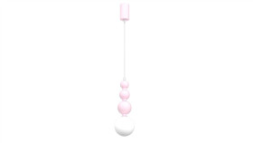 Lampa Wisząca Boule Pink 1Xg9 Mlp1026 Milagro