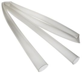 Rurka termokurczliwa 9.5 / 4.8 mm transparentna