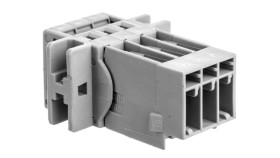 Wtyk X-Com 3-Biegunowy Szary Raster 5Mm 769-603/002-000 /50Szt./