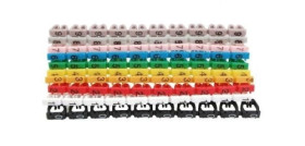 Zestaw 150szt oznaczników numerycznych 1mm-2mm