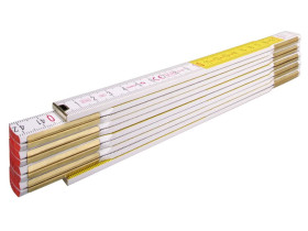 Miara składana 2m 617 buk, biało-żółta, sekcji 10 SA01128 STABILA