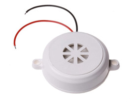 B3-C Sygnalizator Buzzer 12/24V DC ciągły 80/90dB biały