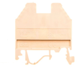 Złączka szynowa gwintowa 2,5mm2 beżowa VS 2,5 PA 003901000