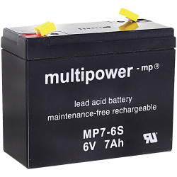 Multipower A9709 MP08-12-AMP VRLA 12V 0.8Ah AGM Battery 96x62x25mm