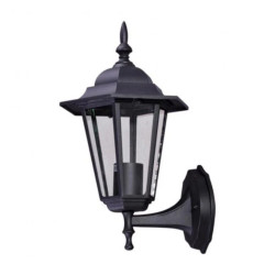 Lampa elewacyjna kinkiet stylizowany na retro, STANDARD czarny, IP44 na E27 K-5009A UP CZARNY Kaja Lighting