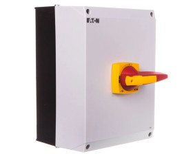 Rozłącznik izolacyjny 3P 160A z blokadą na kłódkę w obudowie IP65 DMM-160/3/I5/P-R 172794