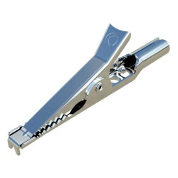 SKS Hirschmann 930476001 AGF 1 Mini Alligator Clamp White 1mm 17mm 1 piece