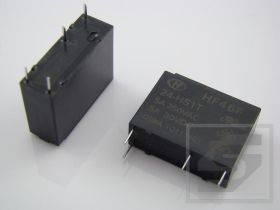 Przekaźnik HF46F-024-HS1T HONGFA 5A;24V;1st. zwierny;moc cewki 200mW