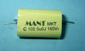 5,6uF/160V MKT MANT KONDENSATOR