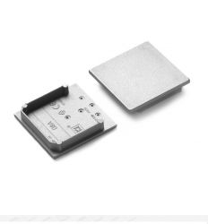 Zaślepki do profilu VARIO30-08B szare - 2 szt.