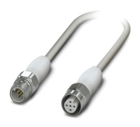 Przewód czujnik-siłownik ze złączem Złącze M12 liczba rdzeni 5 długość 3m Rodzaj A Męskie Złącze B Złącze M12