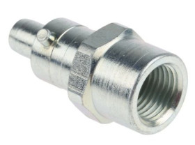 Szybkozłączka pneumatyczna, materiał Stal, złącze Rp 1/4 żeńskie, RS PRO PCL