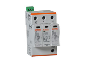 Ochronnik przepięciowy Jednofazowy-fazowy, 60kA, < 1,5kV, montaż Szyna DIN, -40 → +80°C, Lovato SA0
