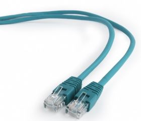 Patch cord kat.5e osłonka zalewana 2M zielony