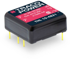 TracoPower THL 10-1223 Przetwornica DC/DC, do PCB THL 10-1223, 10 W, 15 V/DC, -15 V/DC, 100 mA, 1 szt.