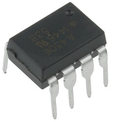 Transoptor HCPL-4506-000E Falownik, otwarty kolektor 1-kanałowy DC 44% PDIP 8 Broadcom