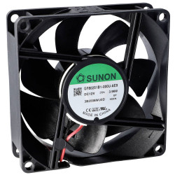 Sunon GE80252B1-000U-AE9 Axial Fan 24V DC 101.91m&#xB3;/h 80x80x25mm