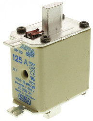 Bezpiecznik NH 125A 690V ac NH00 FF gRL SIBA