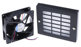 Zestaw wentylatorów osiowych 24 V DC DC 92 x 92 x 25mm 2.7W 102m³/h 39dB(A)