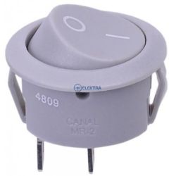 przełącznik klaw. MR2-110-R5AA, SPST, ON-OFF szary